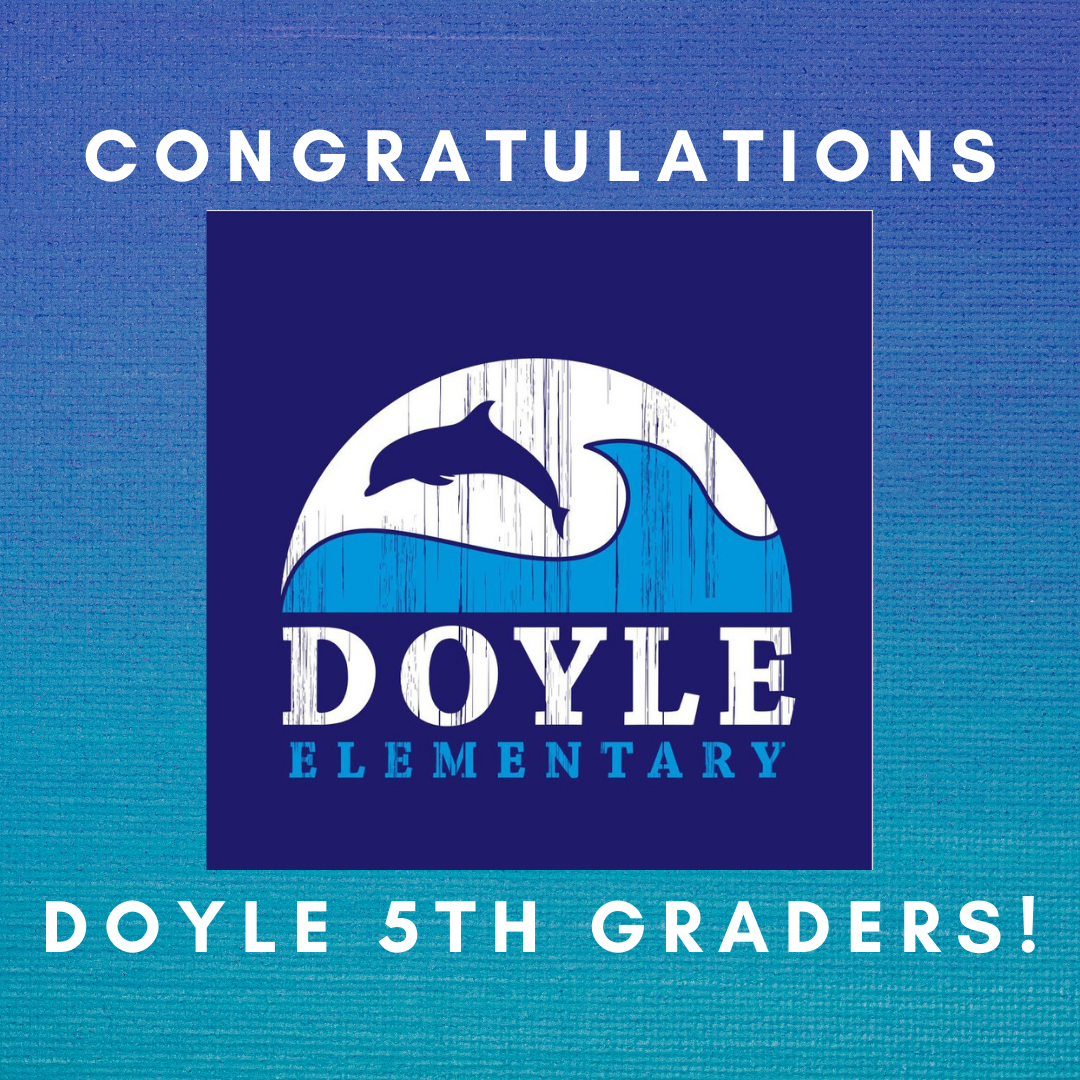 congratulations doyle 5th graders